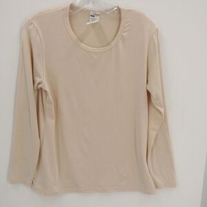 Lapasa Cream Round Neck Face Layer L